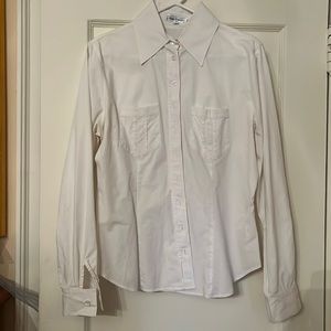 Anne Fontaine white shirt. Made in France size 42